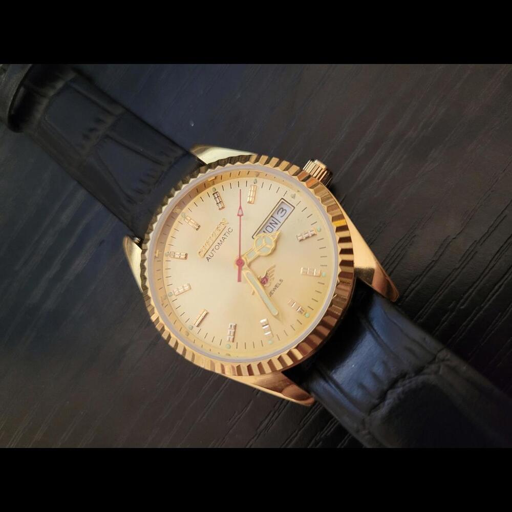 RARE Vintage Citizen Eagle 7 Automatic Day Date Men's Watch‎